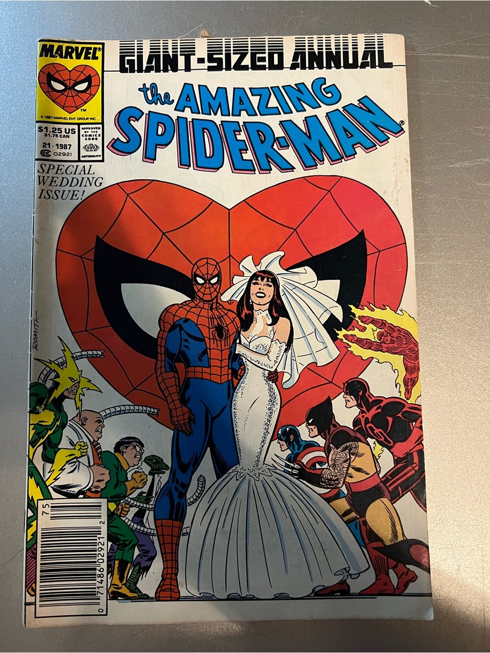 The Amazing Spider-Man Annual #21 (1987)  specialwedding